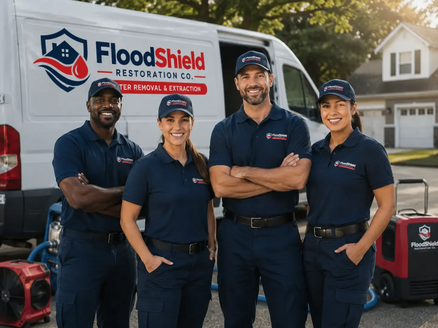 Flood Damage Restoration company in Gibson Island, MD