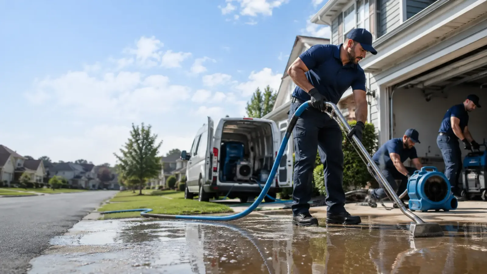 Flood Damage Restoration in Gibson Island, MD